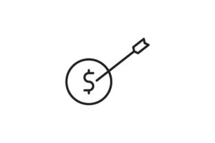 Business Goal Embroidery Design