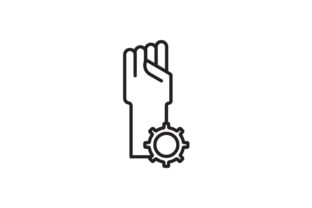 Conflict Management Embroidery Design
